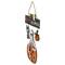 15" Skeleton with Jack-O-Lanterns & Black Cat Happy Halloween Hanging Sign
